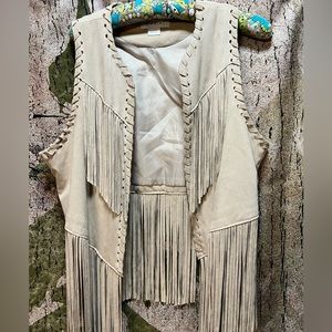 Ariat fringe vest